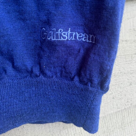 Peter Millar 100% Cashmere V-Neck Vest Blue S - Picture 8 of 9